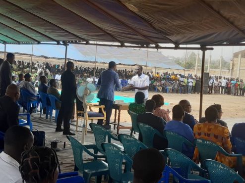 IMG 20200113 WA0045 494x370 - A Atakpamé, Faure Gnassingbé  réaffirme ses ambitions pour le coton togolais