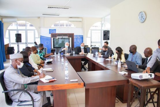 FCT 1 555x370 - Togo : décentralisation et bonne gouvernance au cœur d’une rencontre entre la FCT  et l’Équipe Europe