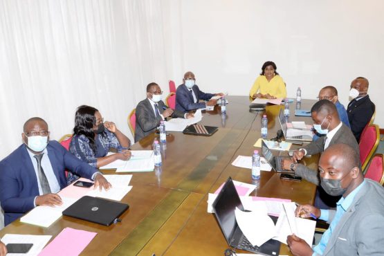 revue de portefeuille projets allemands 555x370 - Togo : 07 projets financés par la coopération allemande pour un montant global de 102,08 milliards FCFA