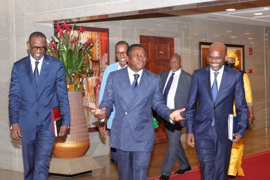 Delegation malinenne chez le Pr 555x370 - Coopération bilatérale : une délégation du gouvernement malien en visite de travail au Togo