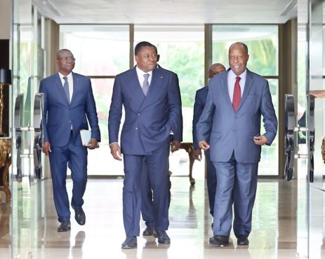 Paix et securite en Afrique echanges entre le President de la Republique et le chef du bureau de lUNOWAS 463x370 - Faure Gnassingbé et le chef du bureau de l’UNOWAS discutent paix et sécurité en Afrique 