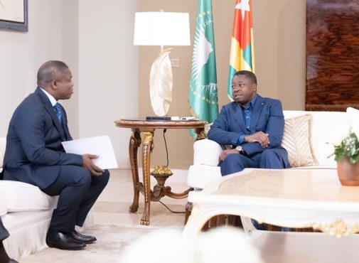 Promotion du transport aerien en Afrique un emissaire du Gabon chez le chef de lEtat 505x370 - Election à la direction de l’ASECNA : le Gabon sollicite le soutien du Togo