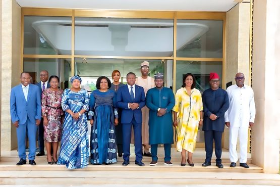 Integration sous regionale le parlement de la CEDEAO exprime son admiration au chef de lEtat  555x370 - Togo : le parlement de la CEDEAO reconnaissant au Chef de l’Etat pour l’organisation réussie de sa session extraordinaire à Lomé