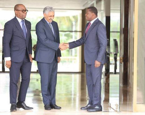 Partenariat Togo BADEA le chef de lEtat a recu Sidi Ould Tah 463x370 - Partenariat Togo-BADEA : le chef de l’Etat a reçu Sidi Ould Tah
