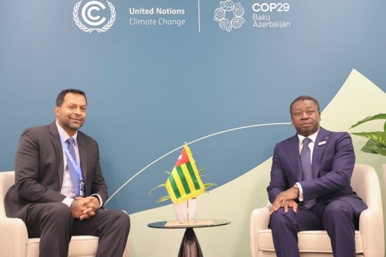 COP29 A Bakou le chef de lEtat mobilise les partenaires pour laction climatique au Togo 555x370 - COP29 : des partenaires engagés pour l’action climatique au Togo