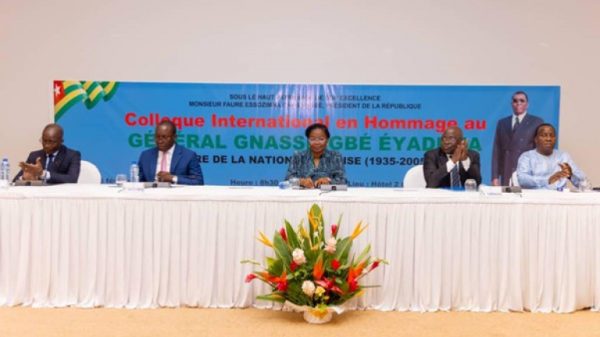 Colloque sur Eyadema 600x337 - Togo : un colloque international à Lomé en hommage à Gnassingbé Eyadema  