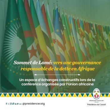 Sommet sur la dette publique en Afrique 370x370 - Dette publique : l’Afrique a rendez-vous à Lomé