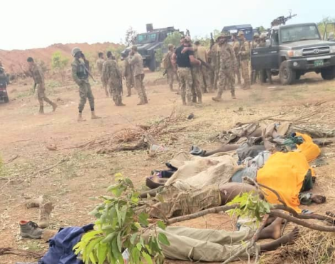 Terroristes neutralises a Kpinkankandi 470x370 - Togo : les FDS neutralisent plusieurs terroristes à Kpinkankandi