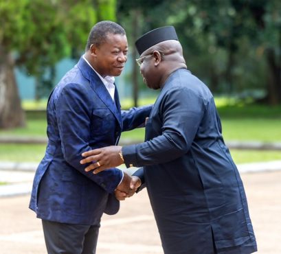 Diplomatie Visite de travail du President Julius Maada Bio a Lome 409x370 - Togo: visite du Président de la  Sierra Leone à Lomé