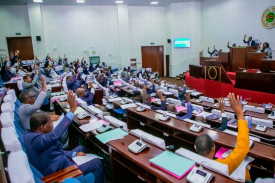 Assemblee nationale 555x370 - Togo : retour des députés à l'hémicycle le 07 octobre