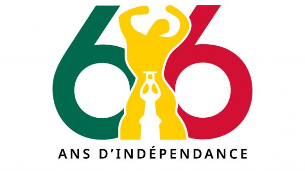 Logotype 66 ans independance 600x337 - Togo : voici le logotype du 66èmeanniversaire de l’indépendance