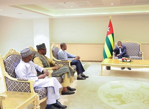 Nouvelle Strategie du Togo pour le Sahel reconnaissance des Etats du Sahel au President du Conseil  505x370 - Nouvelle Stratégie du Togo pour le Sahel (2026–2028) : large adhésion des partenaires africains