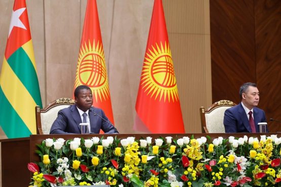 Togo Kirghizistan des retombees concretes pour une cooperation renforcee et diversifiee 555x370 - Togo-Kirghizistan : des retombées concrètes pour une coopération renforcée et diversifiée