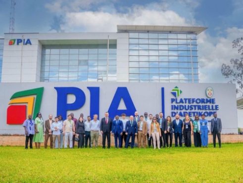 visite PIA delegation russe 491x370 - La Plateforme Industrielle d'Adétikopé confirme son attractivité internationale
