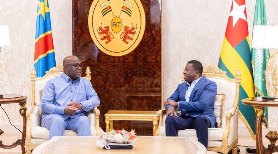 Cooperation-Togo-RDC-Visite-de-travail-du-President-Tshisekedi-Tshilombo-a-Lome