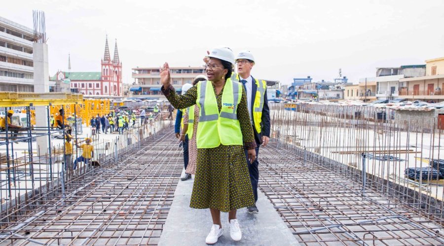 Travaux grand marché Adawlato